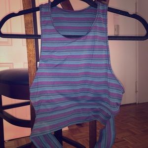 NWOT Outdoor Voices Slashback Crop Top